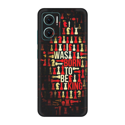 Xiaomi Redmi Phone Skins (All Models) - Born To Be King - Matte Finish (M-73) Redmi 11 Prime 5G