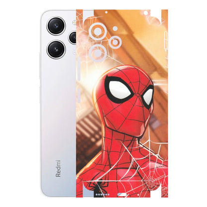 Xiaomi Redmi Phone Skins (All Models) - Spiderman Face New - Matte Finish (M-41) Redmi 12 4G