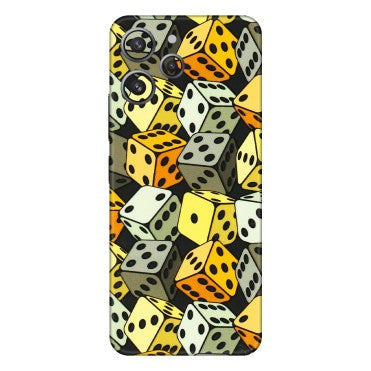 Xiaomi Redmi Phone Skins (All Models) - Dices Of Life - 3D Embossed Finish (L-04) Redmi 12 4G