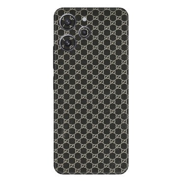 Xiaomi Redmi Phone Skins (All Models) - Black G Print - 3D Embossed Finish (L-109) Redmi 12 4G