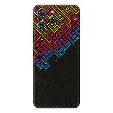 Xiaomi Redmi Phone Skins (All Models) - Dotme Pattern Art - 3D Embossed Finish (L-121) Redmi 12 4G