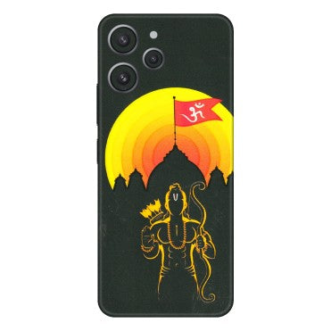 Xiaomi Redmi Phone Skins (All Models) - Lord Ram - 3D Embossed Finish (L-132) Redmi 12 4G