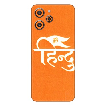 Xiaomi Redmi Phone Skins (All Models) - Hindu Kesari - 3D Embossed Finish (L-154) Redmi 12 4G