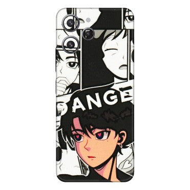 Xiaomi Redmi Phone Skins (All Models) - Danger Anime - 3D Embossed Finish (L-155) Redmi 12 4G