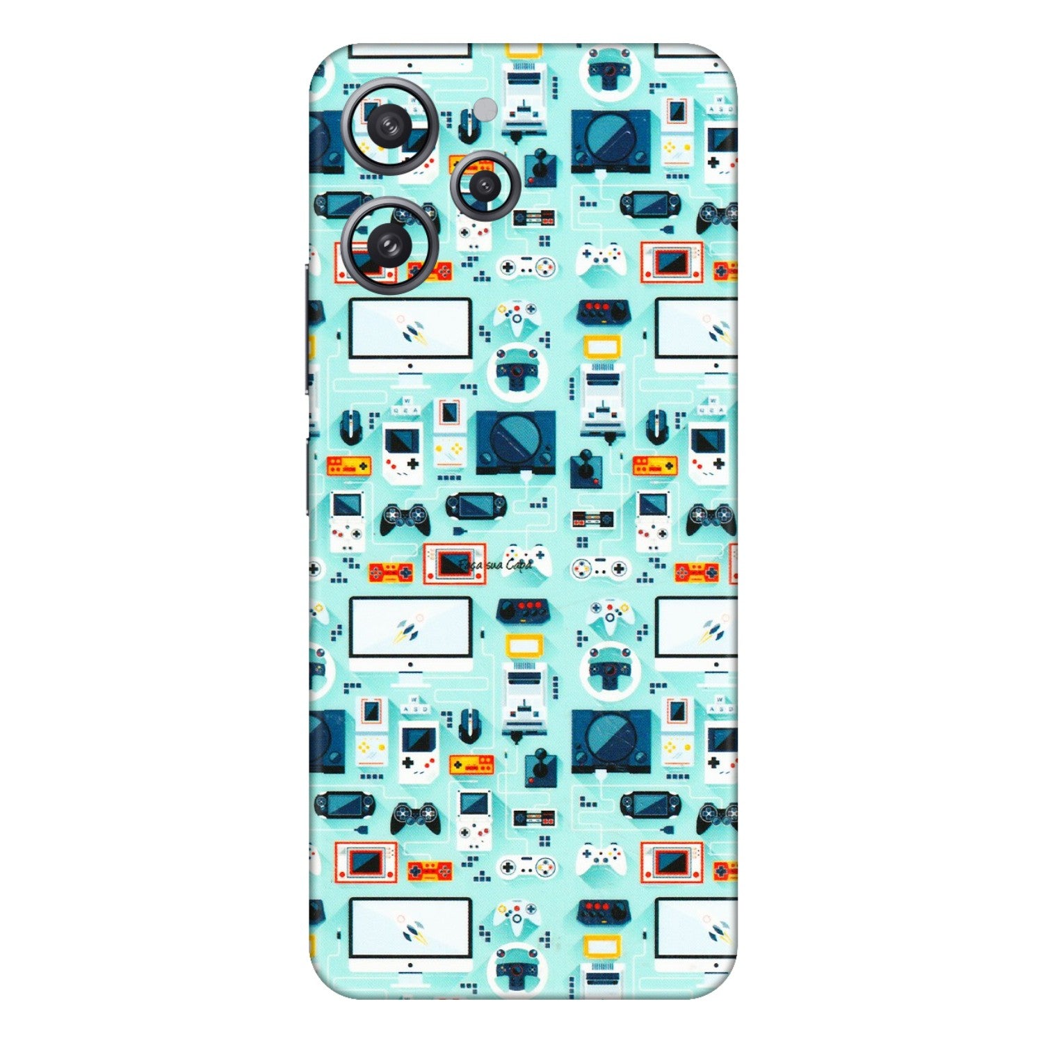 Xiaomi Redmi Phone Skins (All Models) - Gadgets Doodle - 3D Embossed Finish (L-184) Redmi 12 4G