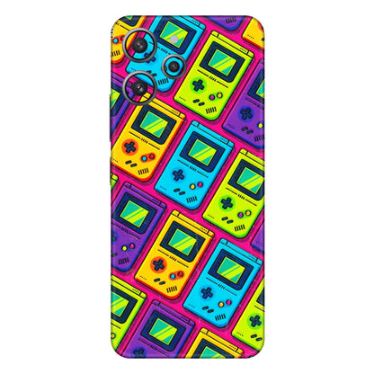 Xiaomi Redmi Phone Skins (All Models) - Gameboy Colourful - 3D Embossed Finish (L-266) Redmi 12 4G