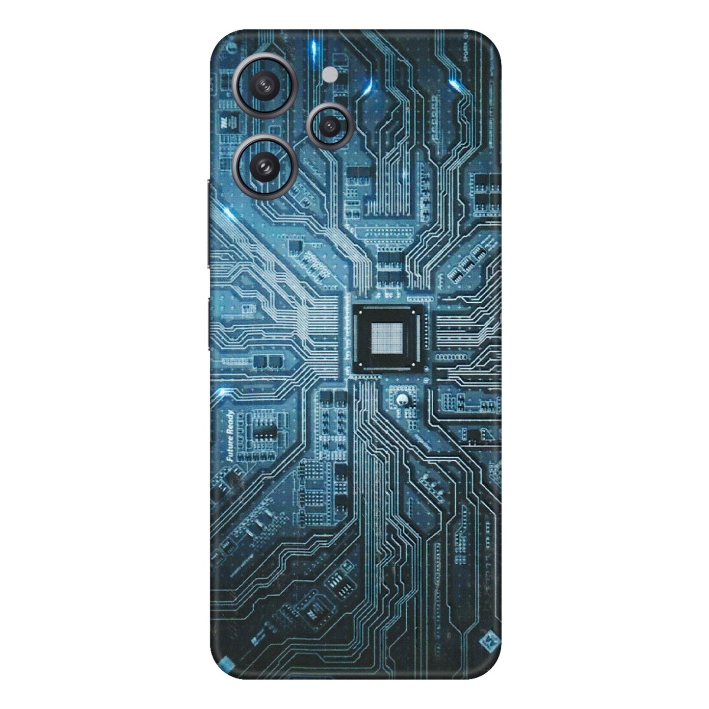 Xiaomi Redmi Phone Skins (All Models) - Original Circuit - 3D Embossed Finish (L-267) Redmi 12 4G