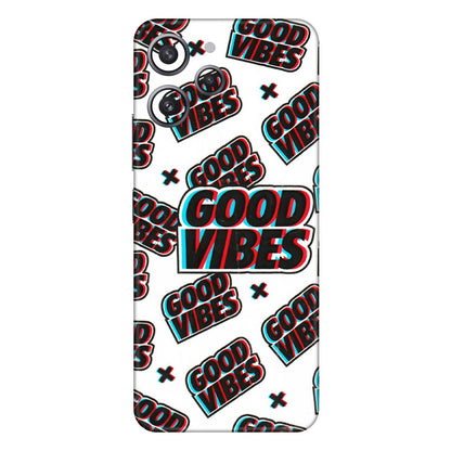 Xiaomi Redmi Phone Skins (All Models) - Good Vibes - 3D Embossed Finish (L-282) Redmi 12 4G