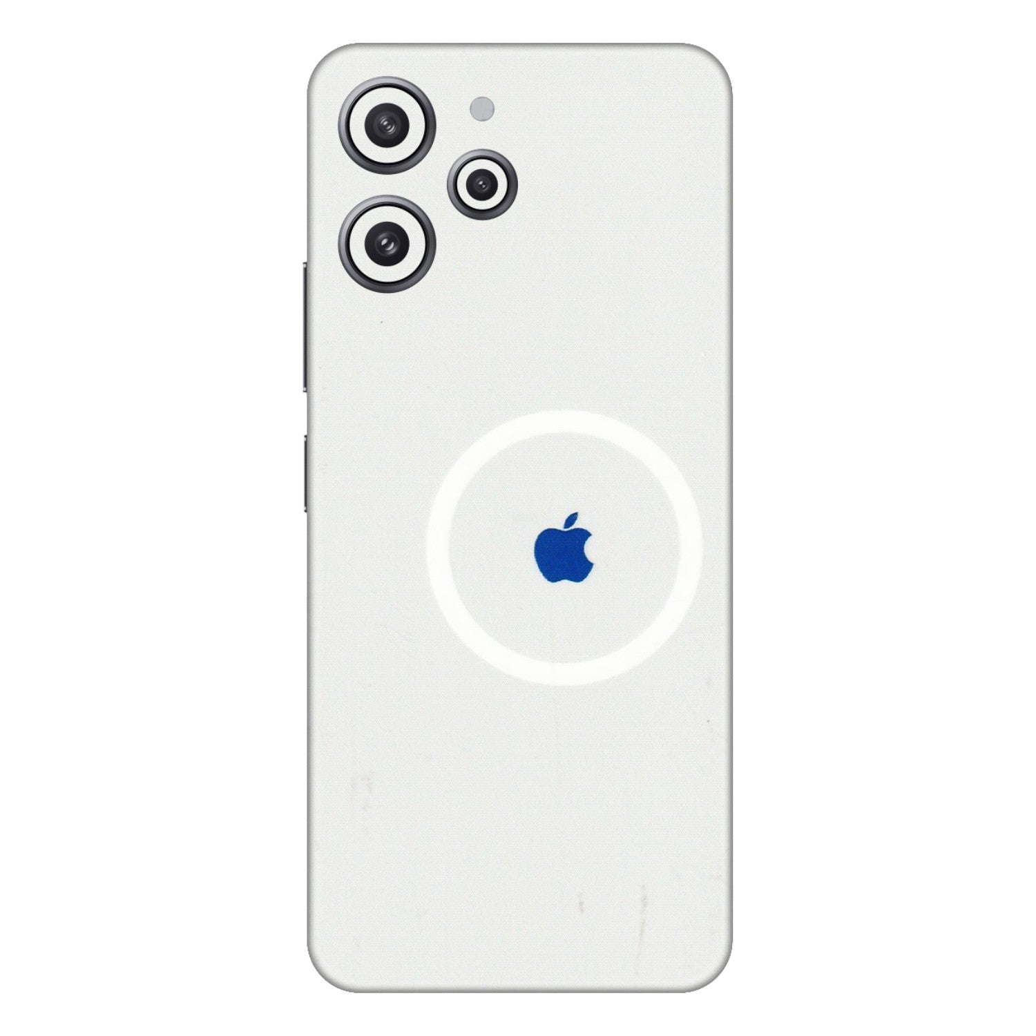 Xiaomi Redmi Phone Skins (All Models) - iPhone Magsafe Logo - 3D Embossed Finish (L-320) Redmi 12 4G