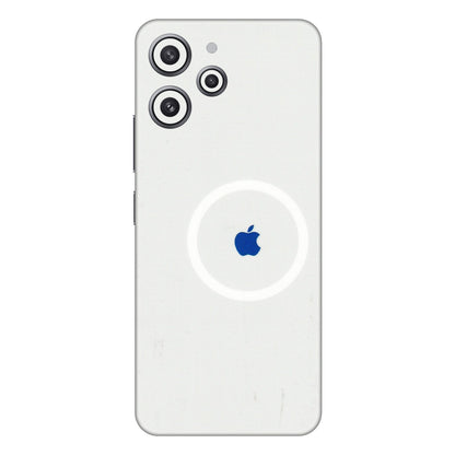 Xiaomi Redmi Phone Skins (All Models) - iPhone Magsafe Logo - 3D Embossed Finish (L-320) Redmi 12 4G