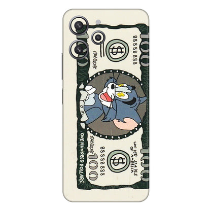 Xiaomi Redmi Phone Skins (All Models) - Tom Hundred Dollar - 3D Embossed Finish (L-324) Redmi 12 4G