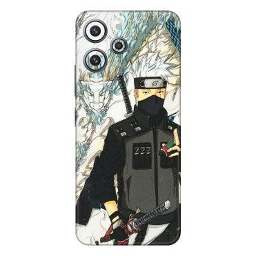 Xiaomi Redmi Phone Skins (All Models) - Kakashi Hatake Naruto Anime - 3D Embossed Finish (L-46) Redmi 12 4G