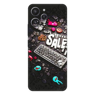 Xiaomi Redmi Phone Skins (All Models) - Gadgets Sale - 3D Embossed Finish (L-50) Redmi 12 4G