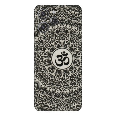 Xiaomi Redmi Phone Skins (All Models) - Aum Elegant Mandala - 3D Embossed Finish (L-62) Redmi 12 4G