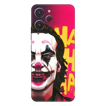 Xiaomi Redmi Phone Skins (All Models) - Joker Evil Laugh - 3D Embossed Finish (L-97) Redmi 12 4G