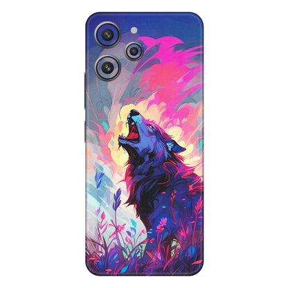 Xiaomi Redmi Phone Skins (All Models) - New Wild Wolf Abstract - Matte Finish (M-125) Redmi 12 4G
