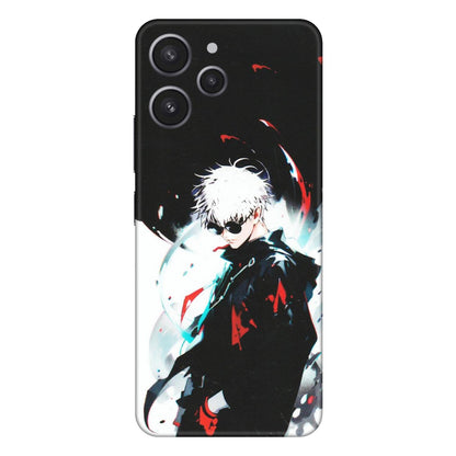 Xiaomi Redmi Phone Skins (All Models) - Gojo Powerful Charater Kaisen Anime - Matte Finish (M-144) Redmi 12 4G
