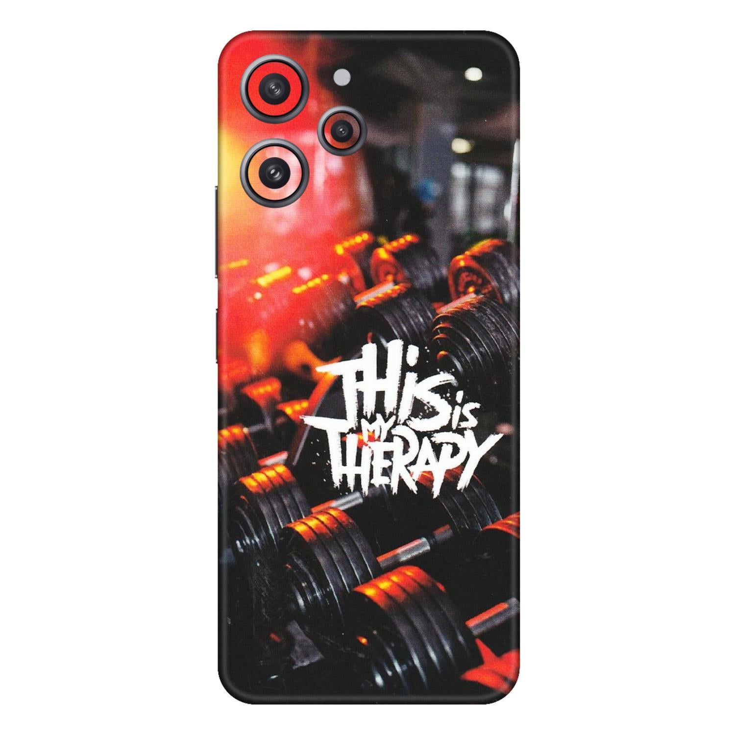 Xiaomi Redmi Phone Skins (All Models) - GYM Lover Therapy - Matte Finish (M-160) Redmi 12 4G