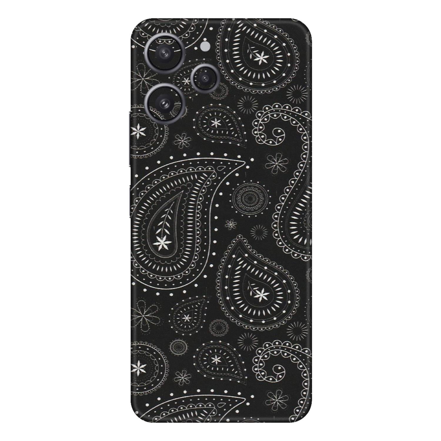 Xiaomi Redmi Phone Skins (All Models) - Black Sober Kerry - Matte Finish (M-37) Redmi 12 4G