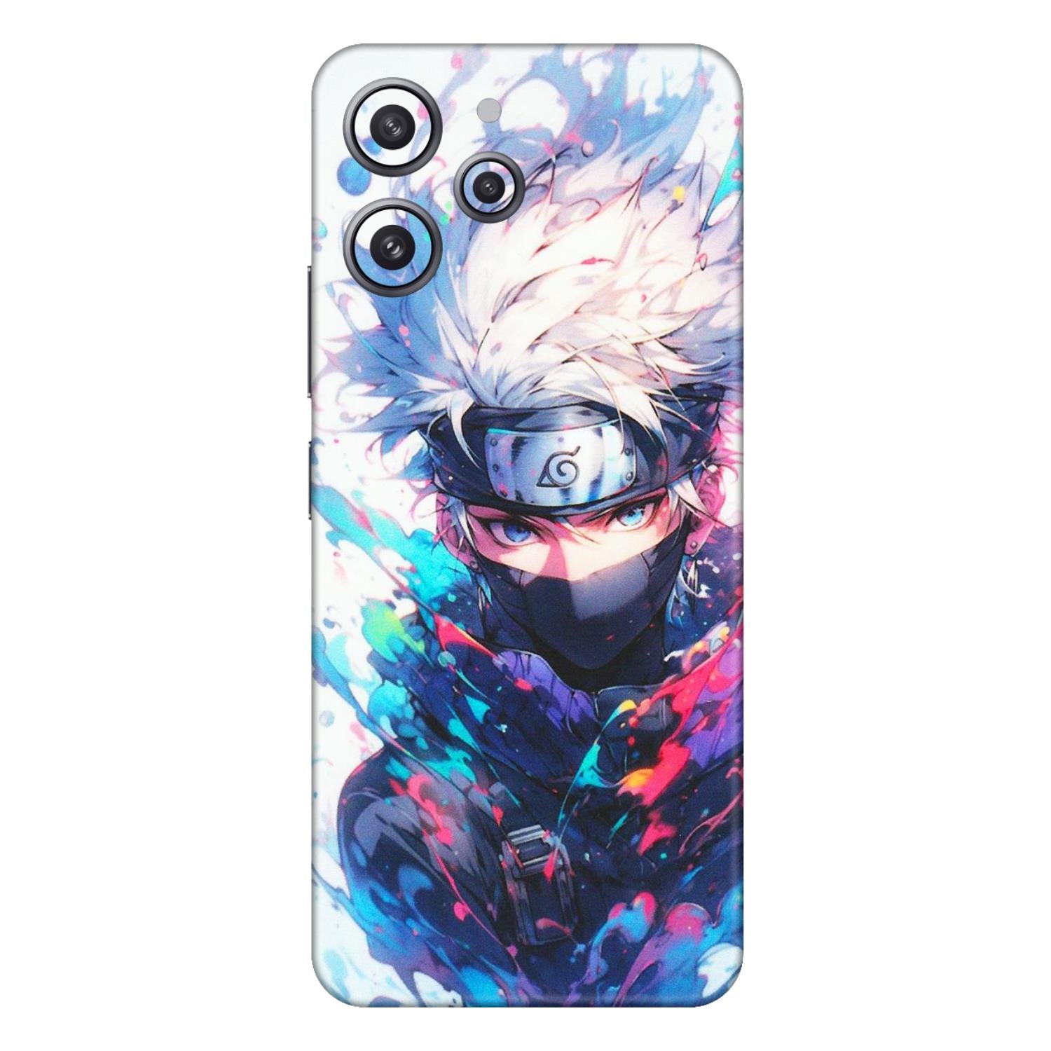 Xiaomi Redmi Phone Skins (All Models) - Naruto Face Mask - Matte Finish (M-03) Redmi 12 4G