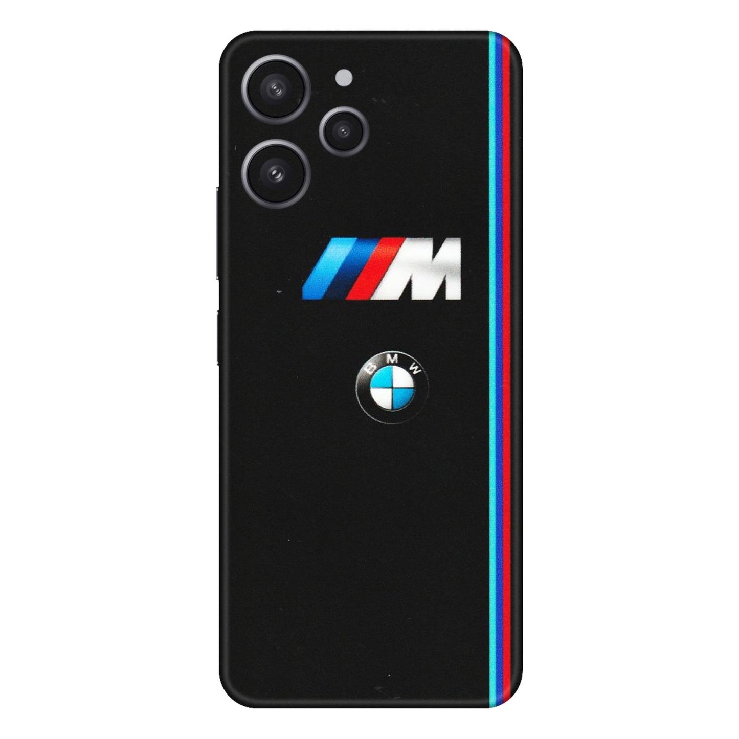 Xiaomi Redmi Phone Skins (All Models) - Styling With Black BMW - Matte Finish (M-74) Redmi 12 4G