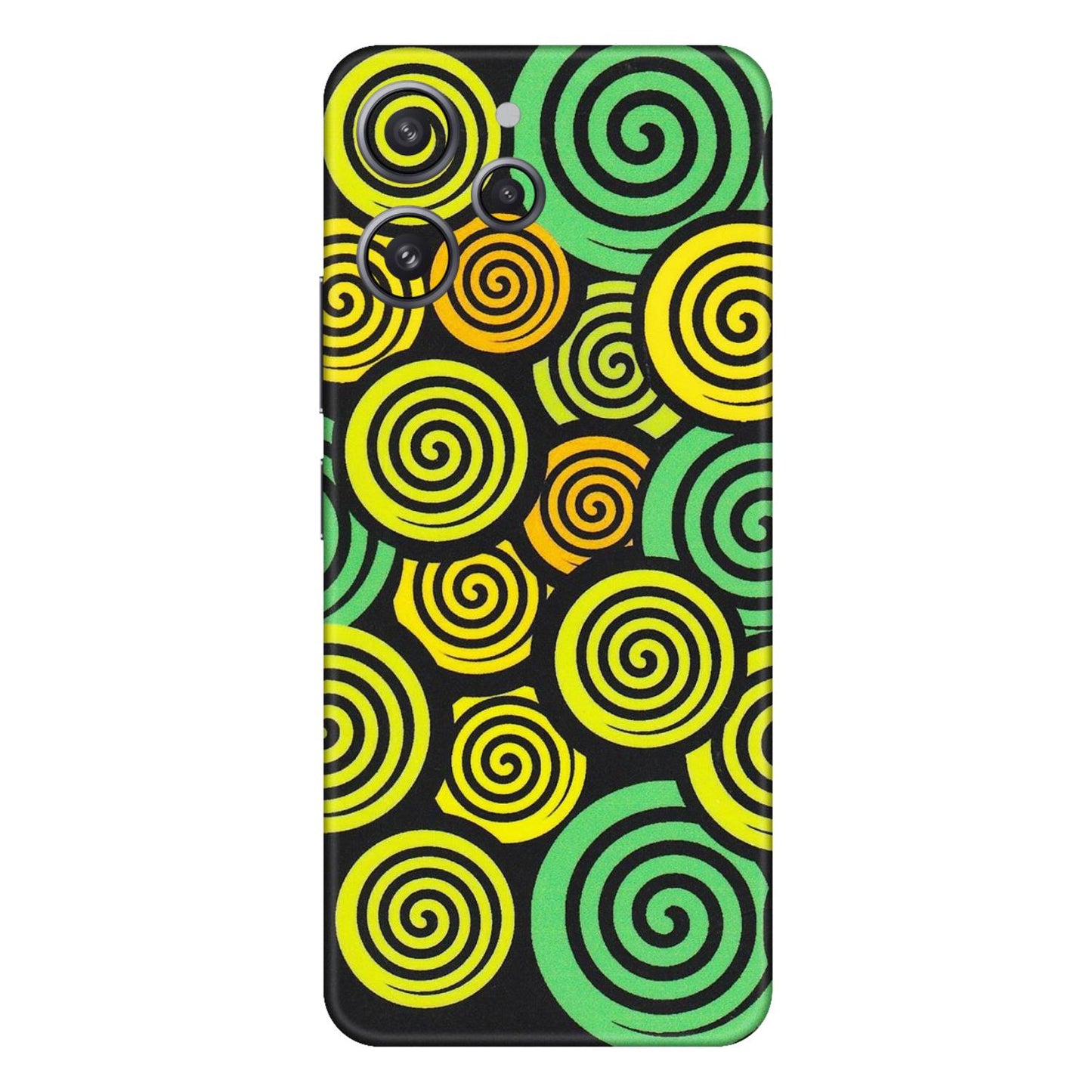 Xiaomi Redmi Phone Skins (All Models) - Crazy Spiral - Matte Finish (M-91) Redmi 12 4G