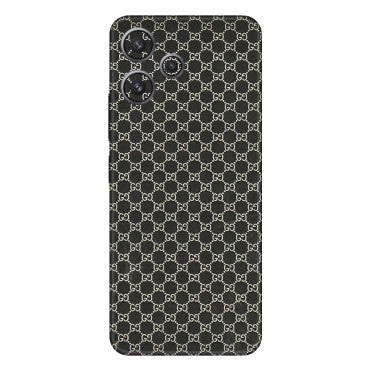Xiaomi Redmi Phone Skins (All Models) - Black G Print - 3D Embossed Finish (L-109) Redmi 12 5G