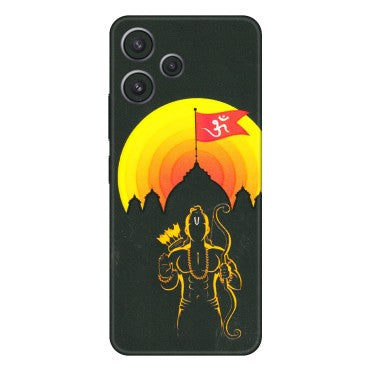 Xiaomi Redmi Phone Skins (All Models) - Lord Ram - 3D Embossed Finish (L-132) Redmi 12 5G