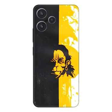 Xiaomi Redmi Phone Skins (All Models) - Bajrangbali - 3D Embossed Finish (L-151) Redmi 12 5G