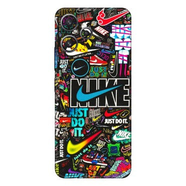 Xiaomi Redmi Phone Skins (All Models) - Just Do It Doodles - 3D Embossed Finish (L-166) Redmi 12 5G