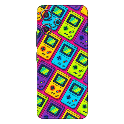 Xiaomi Redmi Phone Skins (All Models) - Gameboy Colourful - 3D Embossed Finish (L-266) Redmi 12 5G