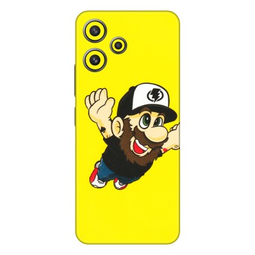 Xiaomi Redmi Phone Skins (All Models) - Flying Beardo - 3D Embossed Finish (L-60) Redmi 12 5G