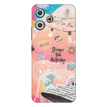 Xiaomi Redmi Phone Skins (All Models) - Stronger Then Yesterday - Matte Finish (M-128) Redmi 12 5G