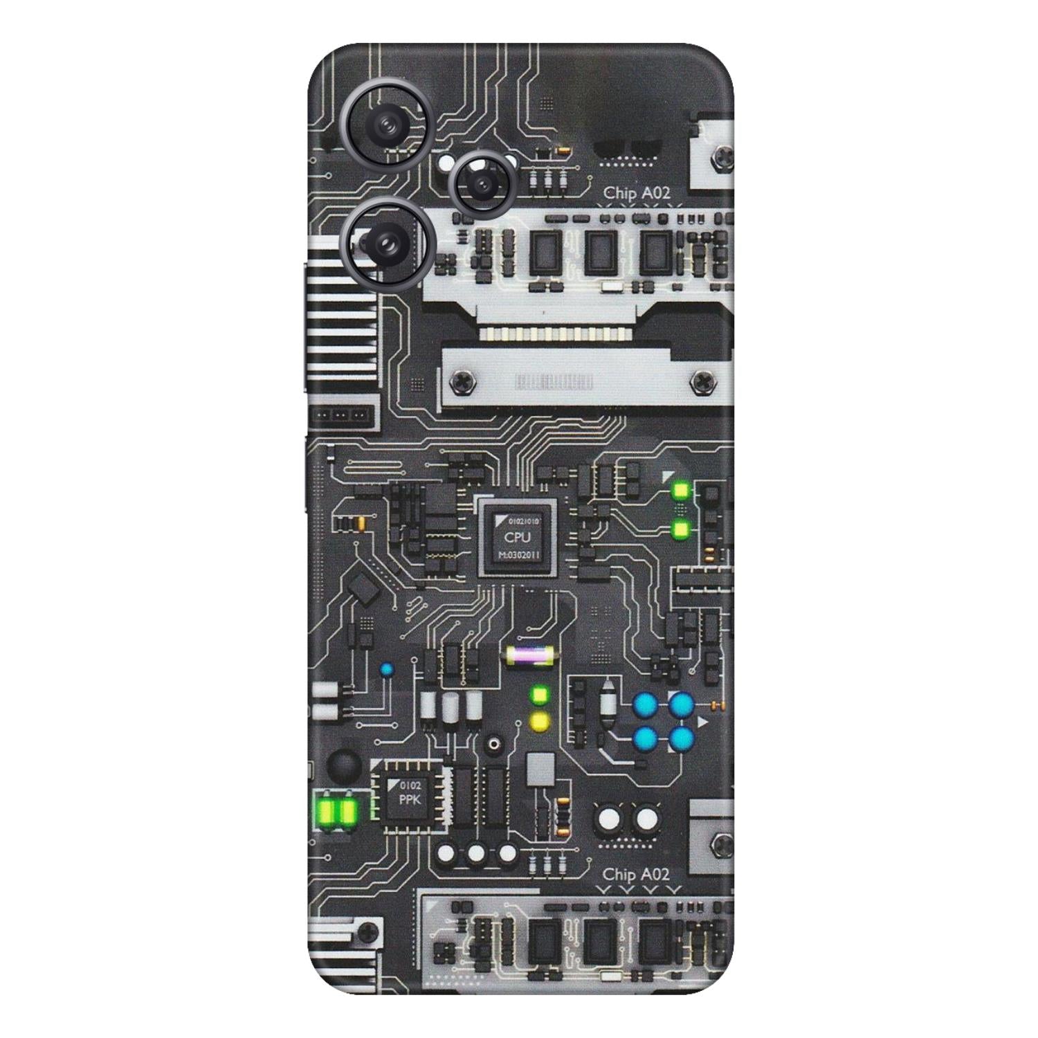 Xiaomi Redmi Phone Skins (All Models) - Motherboard Internals - Matte Finish (M-135) Redmi 12 5G