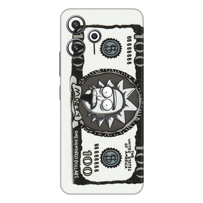 Xiaomi Redmi Phone Skins (All Models) - Rick And Morty Hundred Dollar Anime - Matte Finish (M-161) Redmi 12 5G
