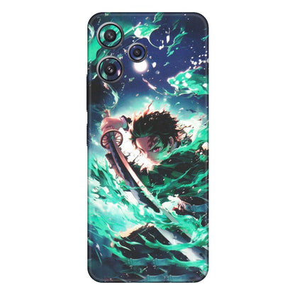 Xiaomi Redmi Phone Skins (All Models) - Sword Fighter Anime - Matte Finish (M-29) Redmi 12 5G