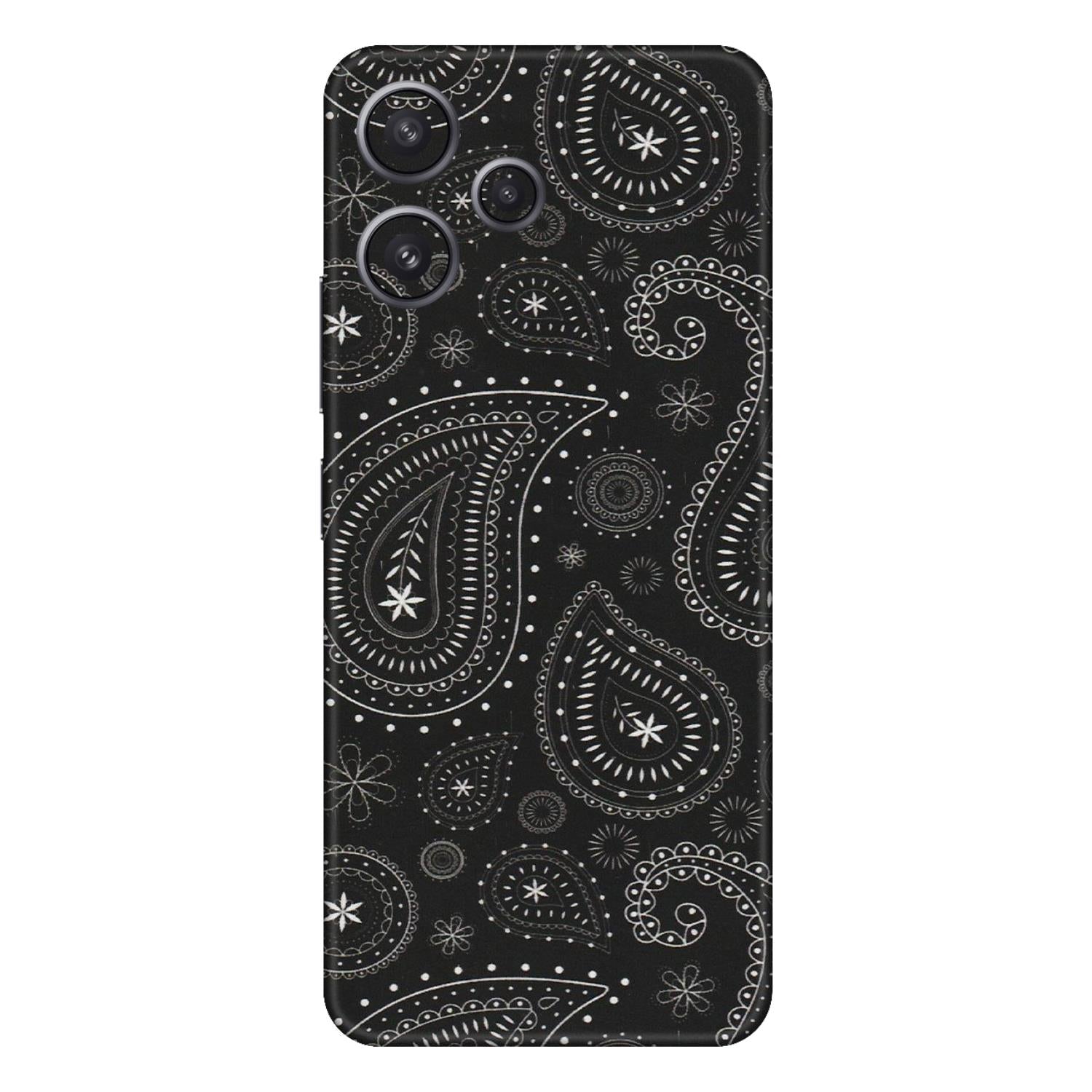 Xiaomi Redmi Phone Skins (All Models) - Black Sober Kerry - Matte Finish (M-37) Redmi 12 5G