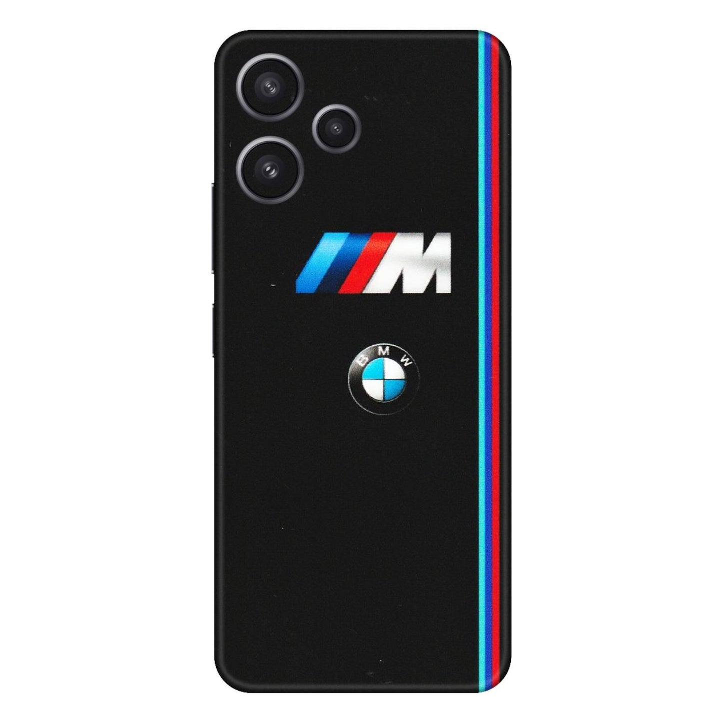 Xiaomi Redmi Phone Skins (All Models) - Styling With Black BMW - Matte Finish (M-74) Redmi 12 5G