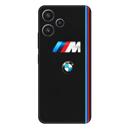 Xiaomi Redmi Phone Skins (All Models) - Styling With Black BMW - Matte Finish (M-74) Redmi 12 5G