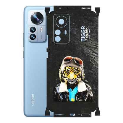 Xiaomi Redmi Phone Skins (All Models) - Rider Tiger - 3D Embossed Finish (L-113) Redmi 12 PRO