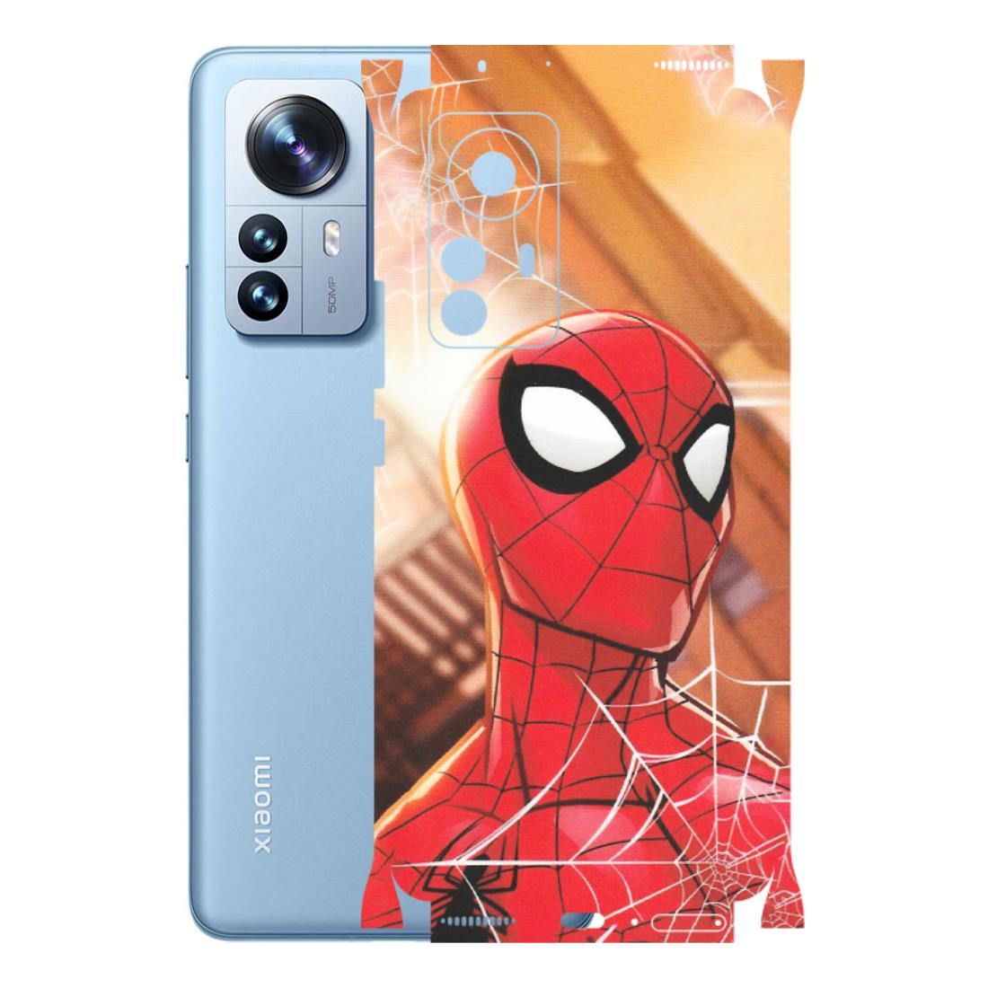 Xiaomi Redmi Phone Skins (All Models) - Spiderman Face New - Matte Finish (M-41) Redmi 12 PRO