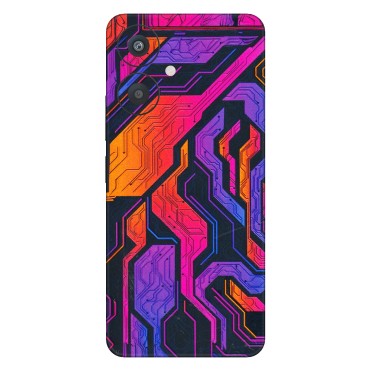 Xiaomi Redmi Phone Skins (All Models) - Tech Circuits Futuristic - 3D Embossed Finish (L-07) Redmi 13C 5G