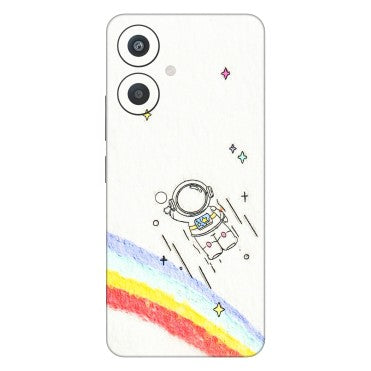 Xiaomi Redmi Phone Skins (All Models) - Milkyway Astronaut - 3D Embossed Finish (L-110) Redmi 13C 5G