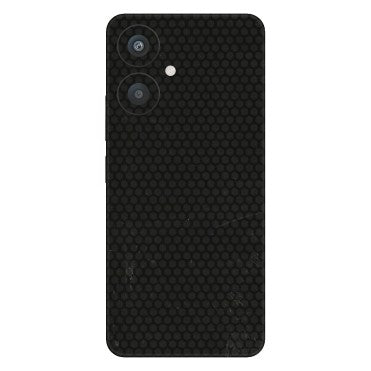 Xiaomi Redmi Phone Skins (All Models) - Black honeycomb - 3D Embossed Finish (L-114) Redmi 13C 5G