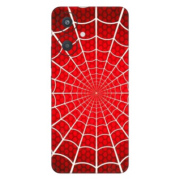 Xiaomi Redmi Phone Skins (All Models) - Classic Spidey Web - 3D Embossed Finish (L-115) Redmi 13C 5G