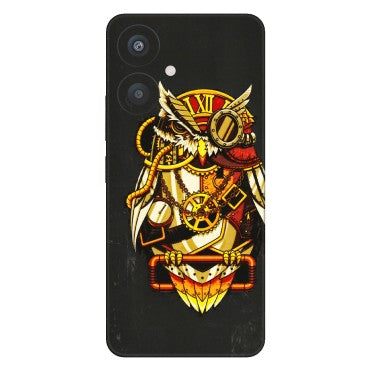Xiaomi Redmi Phone Skins (All Models) - Classy Smart Owl - 3D Embossed Finish (L-144) Redmi 13C 5G