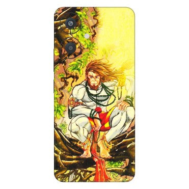 Xiaomi Redmi Phone Skins (All Models) - Lord Hanuman - 3D Embossed Finish (L-152) Redmi 13C 5G
