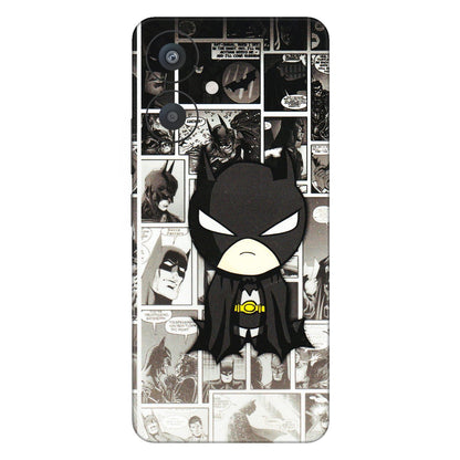 Xiaomi Redmi Phone Skins (All Models) - Toon Batman - 3D Embossed Finish (L-182) Redmi 13C 5G