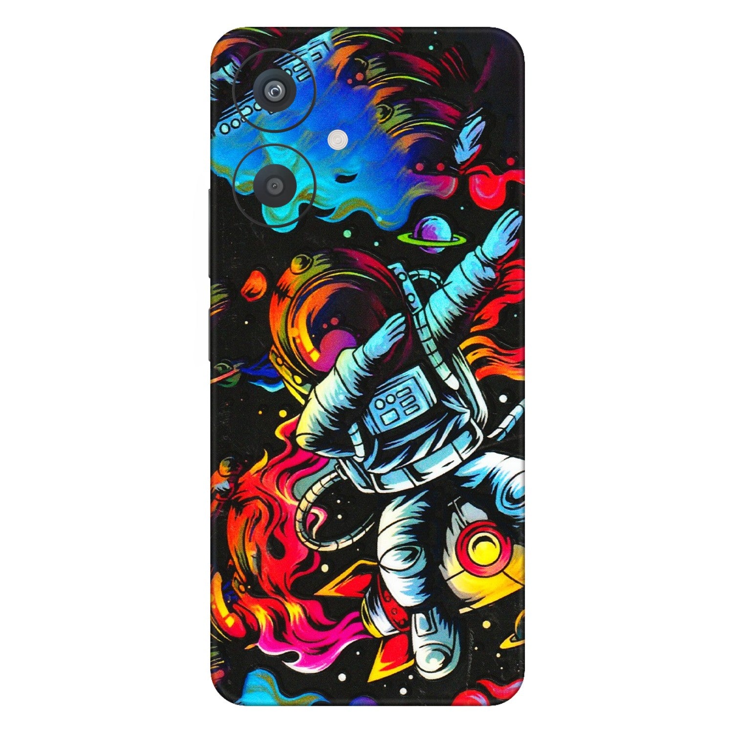 Xiaomi Redmi Phone Skins (All Models) - Astronaut Dope - 3D Embossed Finish (L-191) Redmi 13C 5G