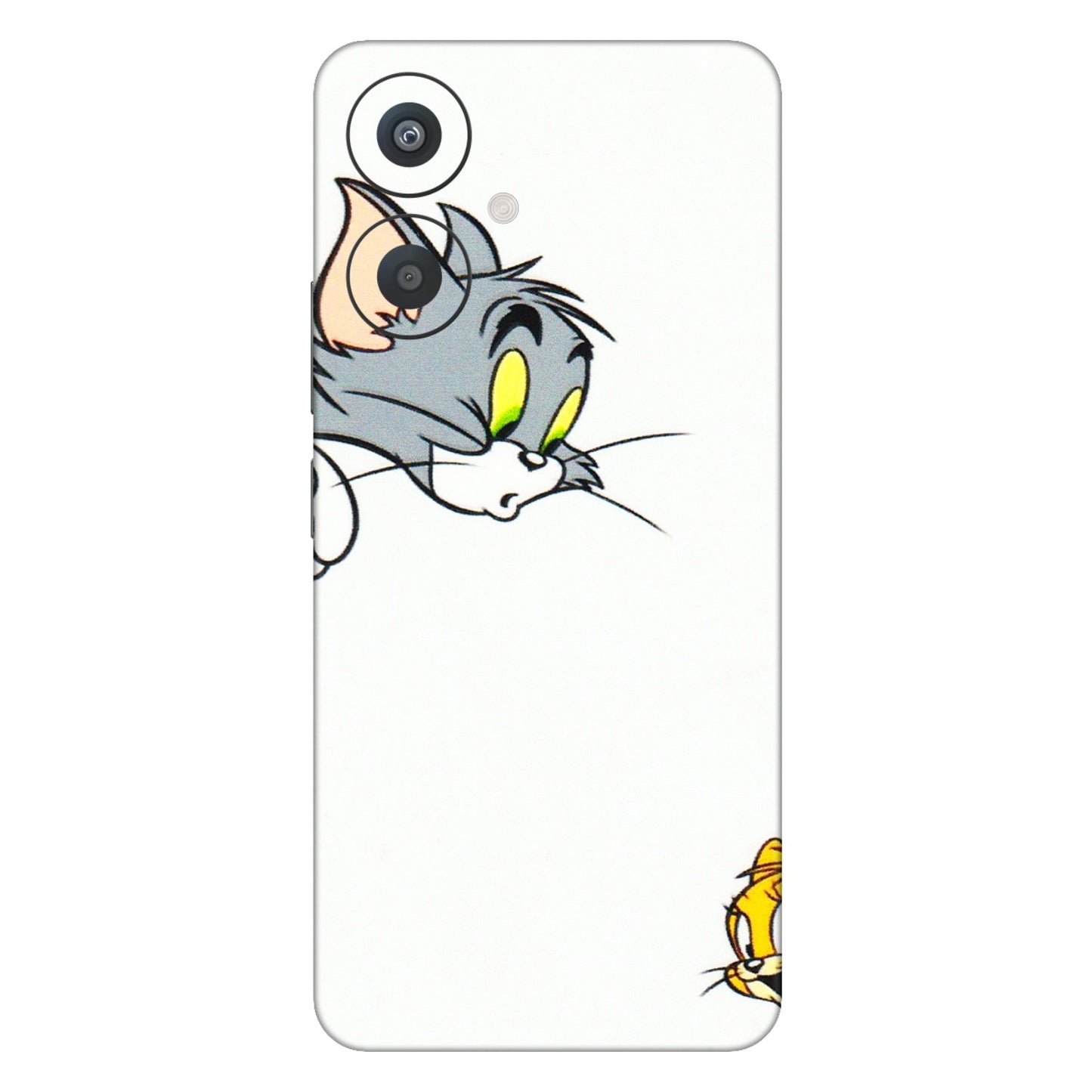 Xiaomi Redmi Phone Skins (All Models) - Cute Tom And Jerry - 3D Embossed Finish (L-220) Redmi 13C 5G